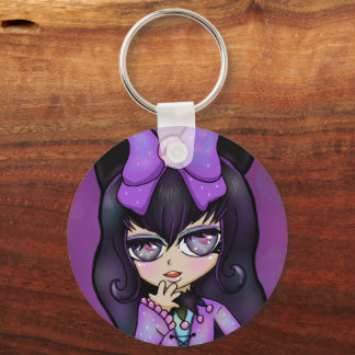 Llavero Kuromi fanart Keychain