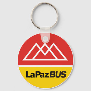 Llavero La Paz bus Keychain