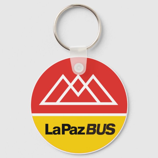 Llavero La Paz bus Keychain (Front)