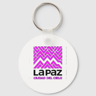 Llavero La Paz ciudad del cielo Keychain