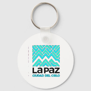 Llavero La Paz ciudad del cielo Keychain
