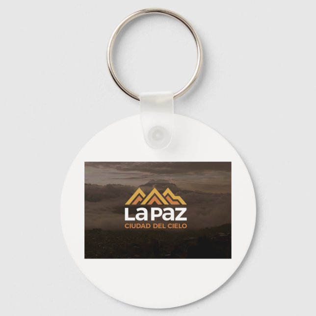 Llavero La Paz ciudad del cielo Keychain (Front)