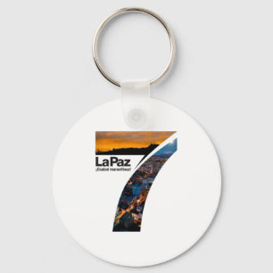 Llavero La Paz ciudad Maravillosa Keychain