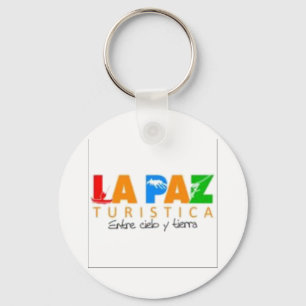 Llavero La Paz entre cielo y tierra Keychain