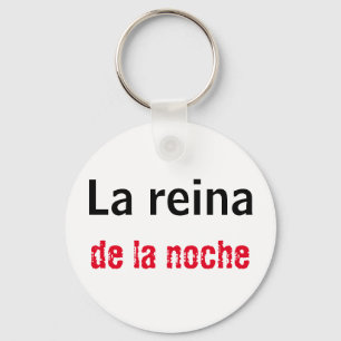 Llavero la reina de la noche keychain