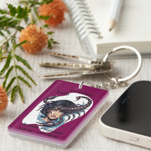 Llavero Lady Escorpio Keychain