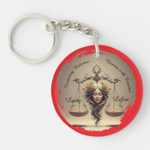 Llavero Lady Libra Keychain