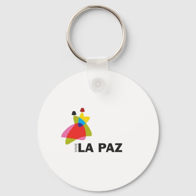 Llavero lives La Paz Keychain (Front)
