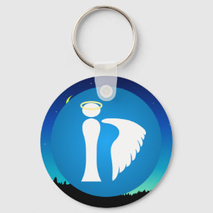 Llavero noche estrellada keychain