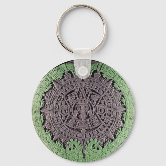 Llavero Rueda Maya Keychain (Front)