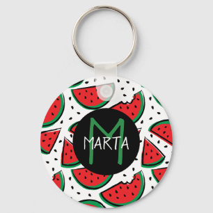Llavero Sandías - Tutti Frutti - ¡Con tu nombre! Keychain
