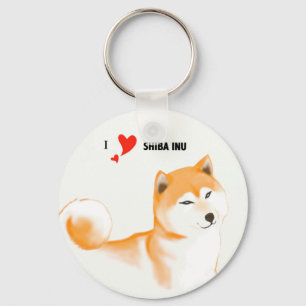LLavero Shiba inu Keychain