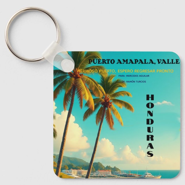 Llavero tipo chapa keychain (Front)