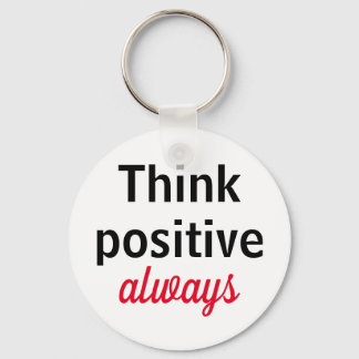 Llavero Tkink Positive always Keychain