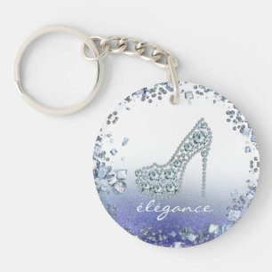 LLAVERO with Elegant Glass Keychain