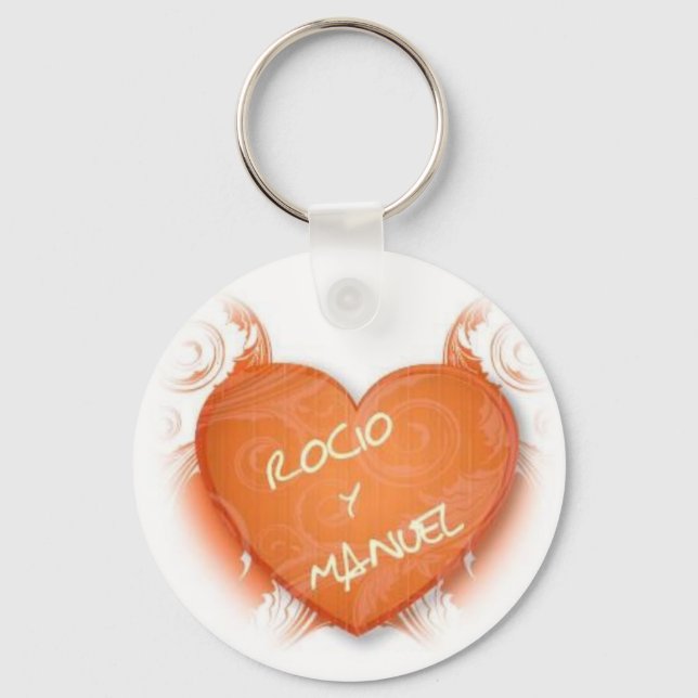 LLAVEROS CORAZON KEYCHAIN (Front)