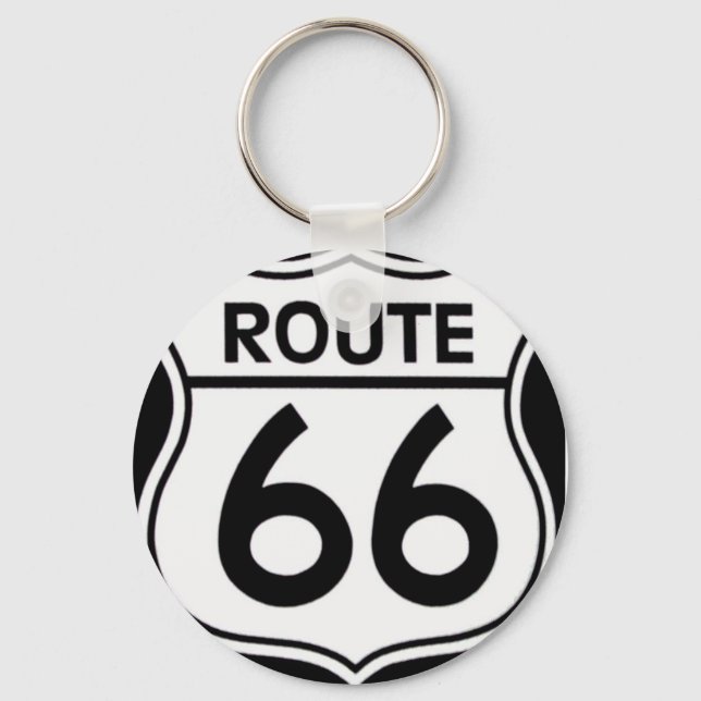 Llaveros "ROUTE 66" Keychain (Front)