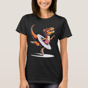 Llerina T-rex Dancing  T-Shirt