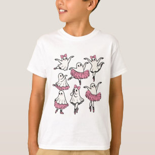 Llet Ghost Dancer Cute Boo Dancing Halloween  T-Shirt