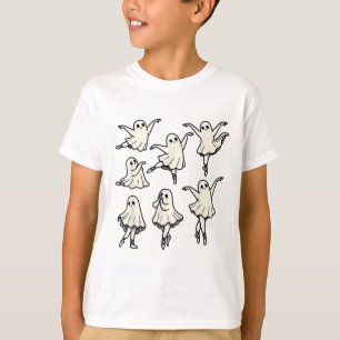 Llet Ghost Llet Dancer Spooky Dance Teacher Hallow T-Shirt