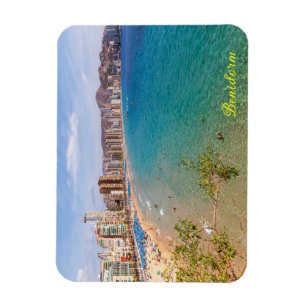 Llevant Beach, Benidorm, Costa Blanca, Spain Magnet