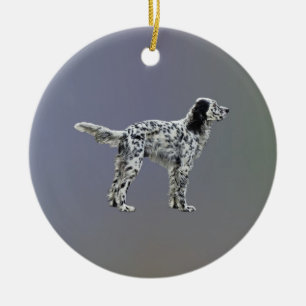 LLewellin Setter Ceramic Ornament