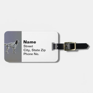 LLewellin Setter Luggage Tag