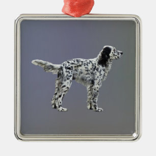 LLewellin Setter Metal Ornament