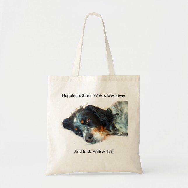 Llewellyn Setter Tote Bag (Front)