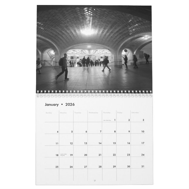 LLFA 2025 Street Photography Calendar (Jan 2026)