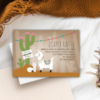 Lllama Mama + Baby Girl Diaper Raffle