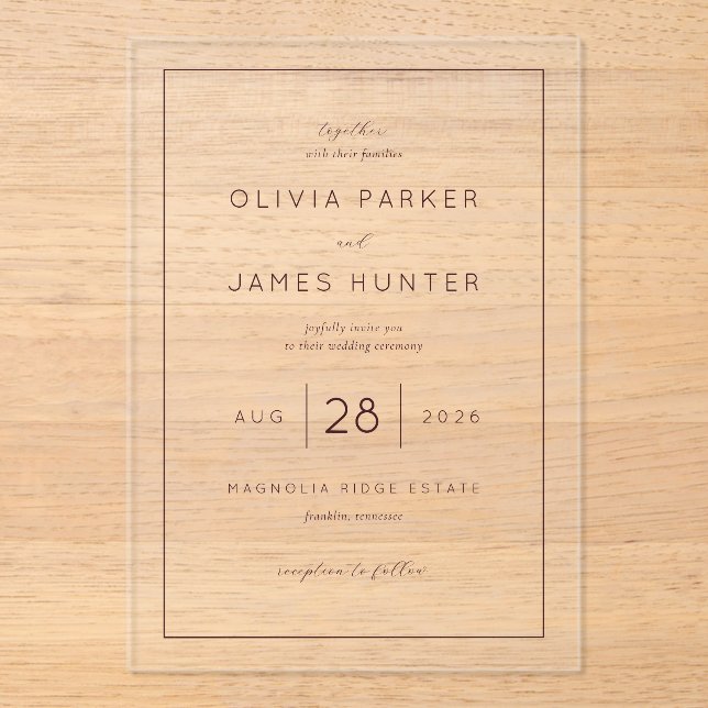 ___LLMGEN___ 16 ACRYLIC INVITATIONS (Front)