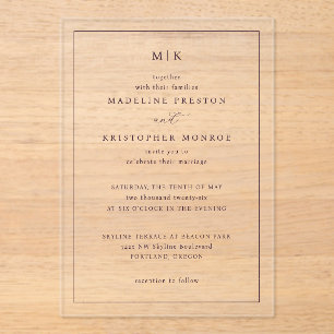 ___LLMGEN___ 16 ACRYLIC INVITATIONS