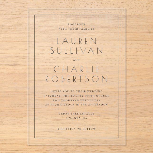 ___LLMGEN___ 17 ACRYLIC INVITATIONS (Front)