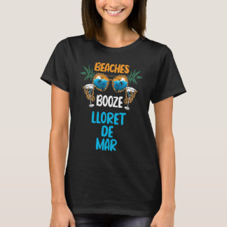 Lloret de Mar Beaches Funny Spain Vacation Matchin T-Shirt