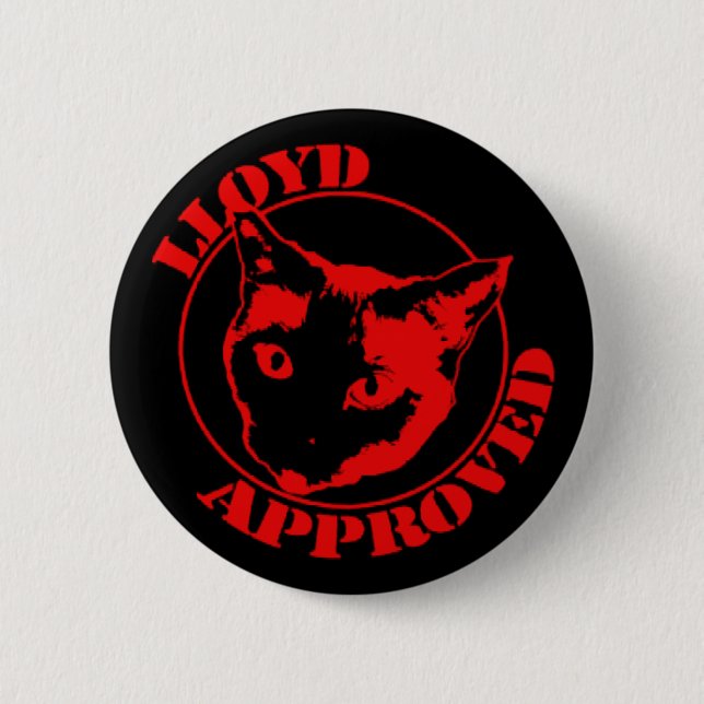 Lloyd Approved Button (Front)