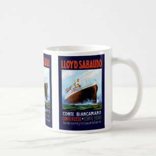 Lloyd Sabaudo ~ Conte Biancamano Coffee Mug