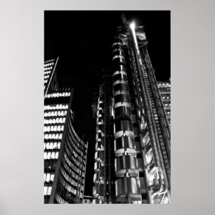 Lloyd's Building London Poster