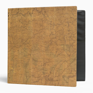 Lloyd's official map of the state of Tennessee Binder