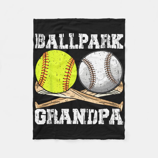 Llpark Grandpa Softll Sell Llers Father's Day  Fleece Blanket (Front)