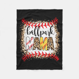 Llpark Mom Mama Sell Softll Mother's Day Bleached Fleece Blanket