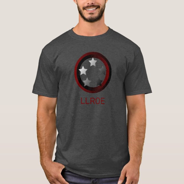 LLROE Logo Dark T-Shirt (Front)