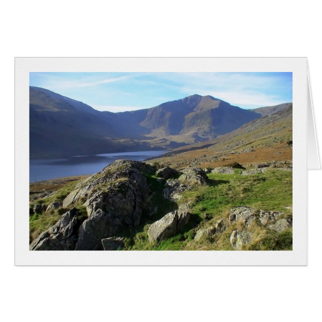 Llyn Ogwen et Y Garn d'Afon Lloer (Devant horizontal)