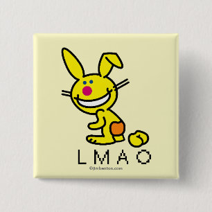 LMAO 2 INCH SQUARE BUTTON