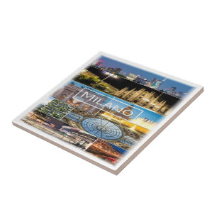 LMD003 MILAN, Mosaic, Lombardy, Italy, Tile