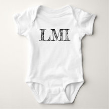 LMI Baby Jersey Bodysuit