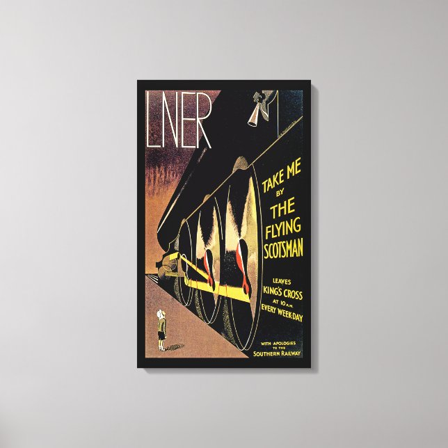 LNER ~ The Flying Scotsman Canvas Print (Front)