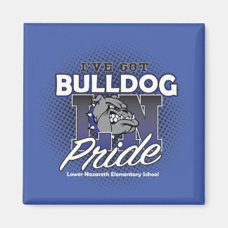 LNES Bulldog Pride Réfrigérateur Magnet