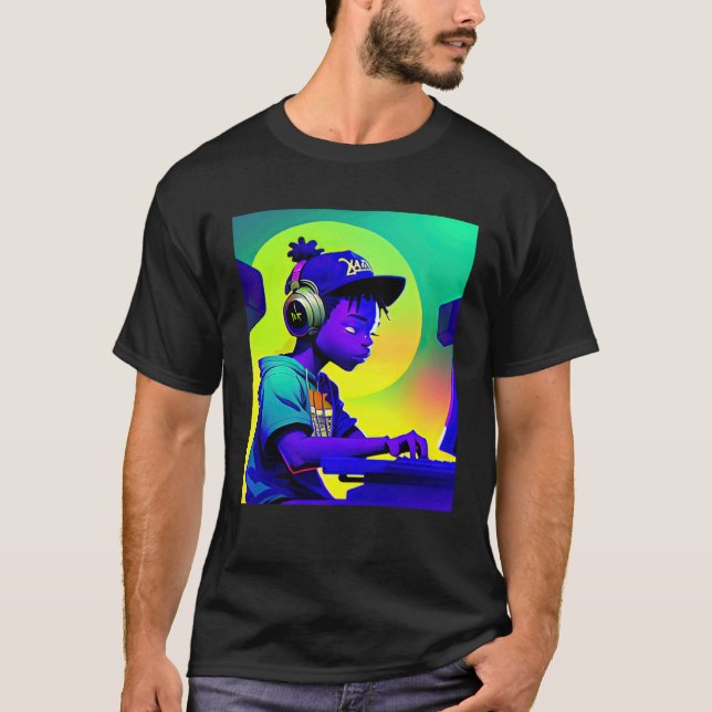 Lo fi hip hop chillhop chill beats aesthetics  2 T-Shirt (Front)