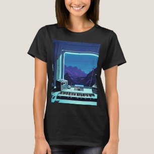 Lo fi hip hop chillhop chill beats boy aesthetics  T-Shirt